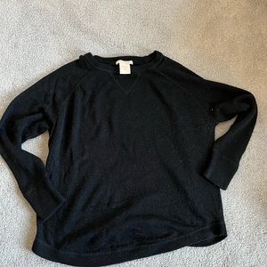Black cozy sweater